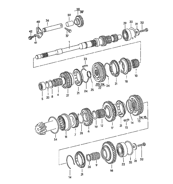 Gears und Shafts