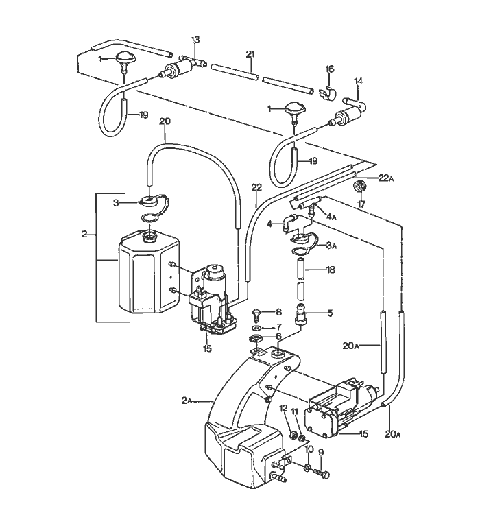 Windscreen Washer System