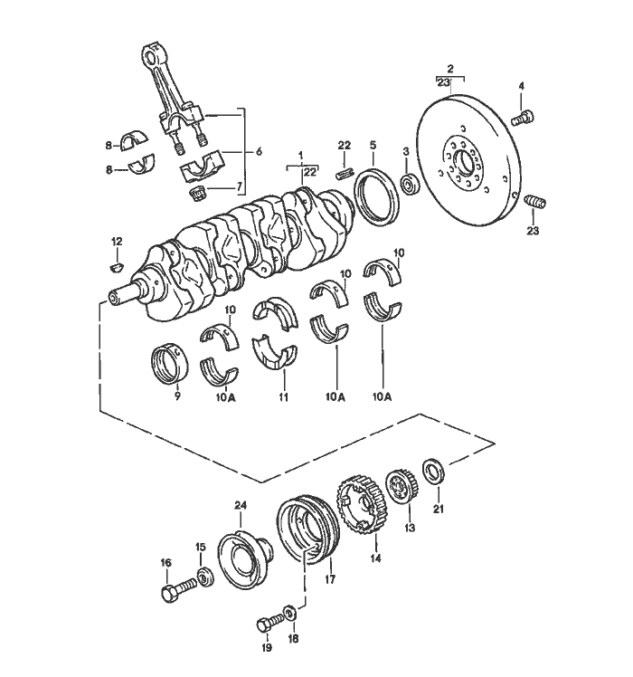 Kurbelwelle Connecting Rod