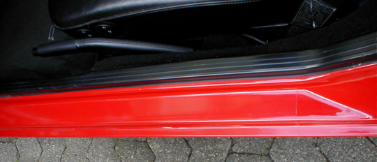 Folie Einstiegsleiste