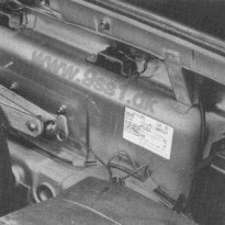 Porsche 944, Fahrzeug-Datentr�ger