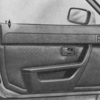 Porsche 944, Innen T�rschl�sser