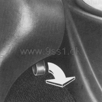 Porsche 944, Rucksitze - Kofferraum