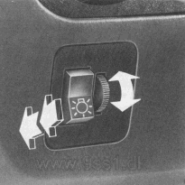 Porsche 944, Lichtschalter