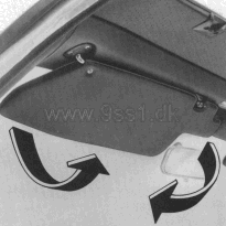 Porsche 944, Sonnenblenden