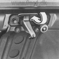 Porsche 944, Deckel �ffnen