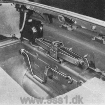 Porsche 944, Reserverad - Wagenheber