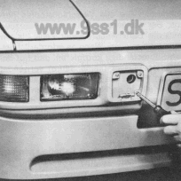 Porsche 944, Blinker vorne auswechseln