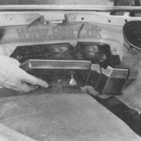 Porsche 944, Blinker hinten auswechseln