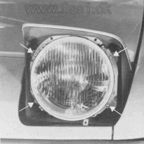 Porsche 944, Scheinwerfer auswechseln