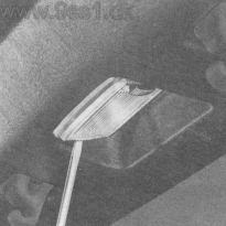 Porsche 944, Innenleuchten auswechseln